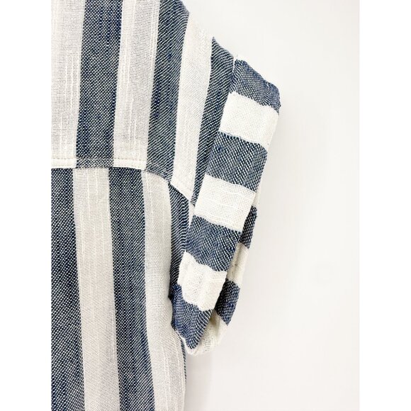 THML EMBROIDERED STRIPE SHIRT S - Picture 5 of 10